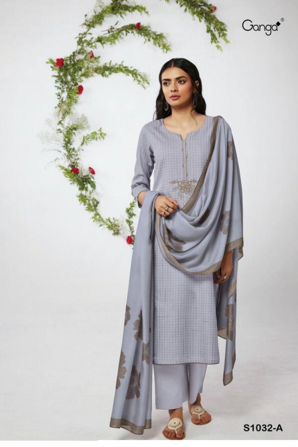 Ganga Mahonia S1032 Classic Cotton Designer Salwar Suit Collection